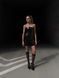 Платье корсетное из экокожи 35101-XS-black фото 4