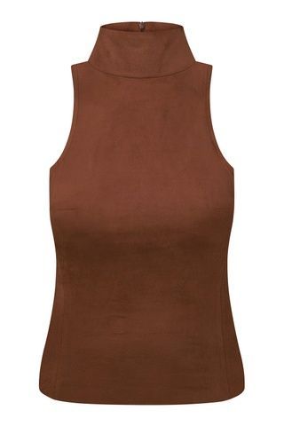 Top with a high neck
